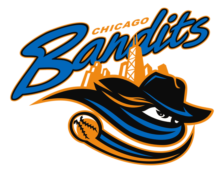 Chicago Bandits Png File (black, gray, teal)