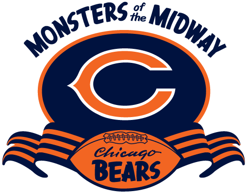 Chicago Bears Png Image (black, chocolate)