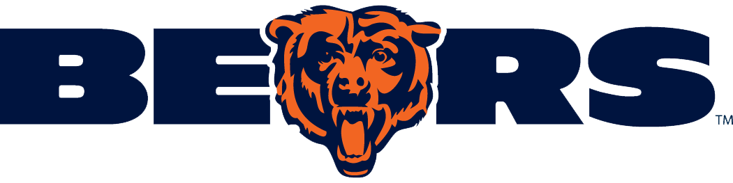 Chicago Bears Png Photo (white, navy, black, lavender)