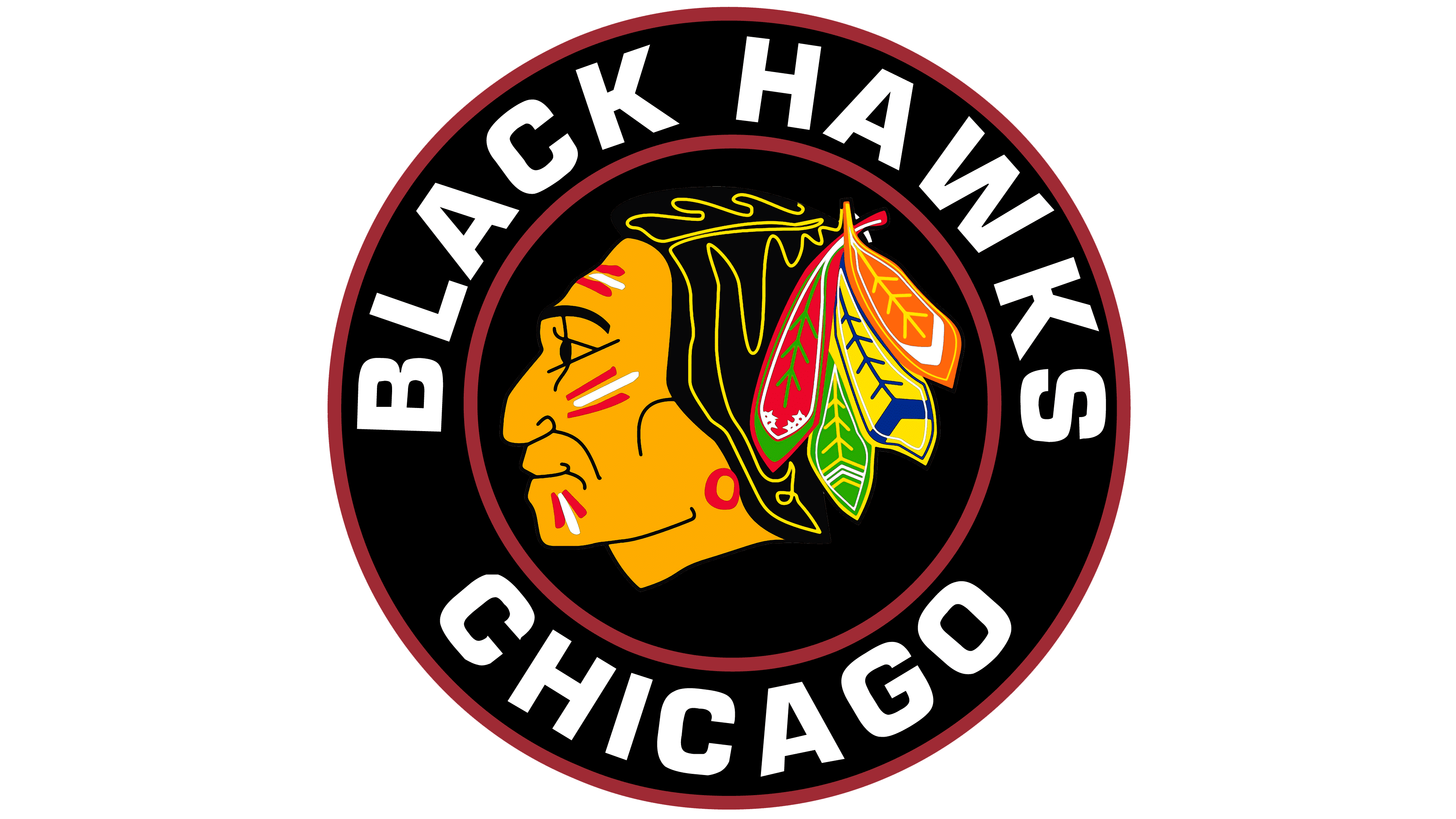 Chicago Blackhawks Png Photo (black, gray, orange, white)