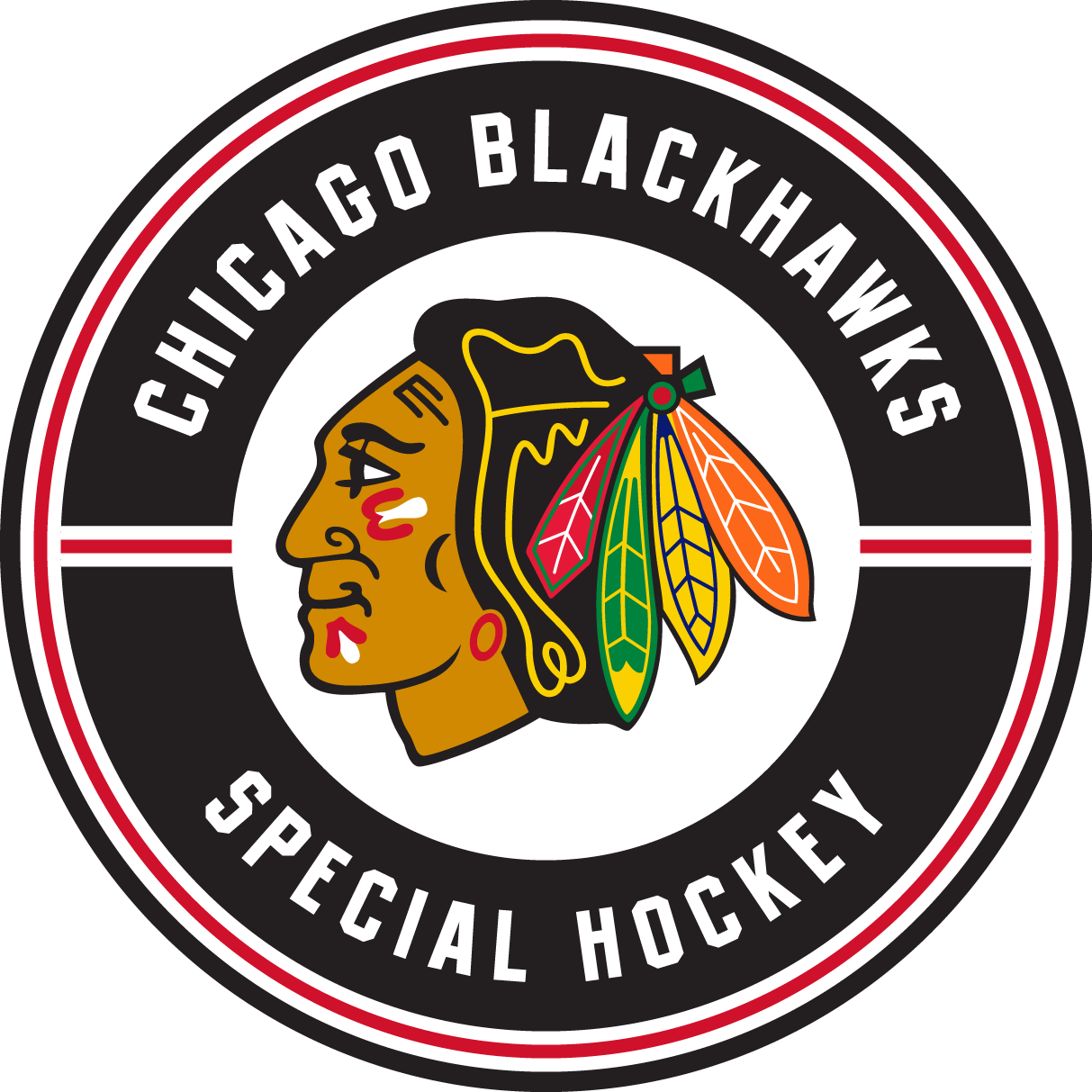 Chicago Blackhawks Png Transparent (white, black)