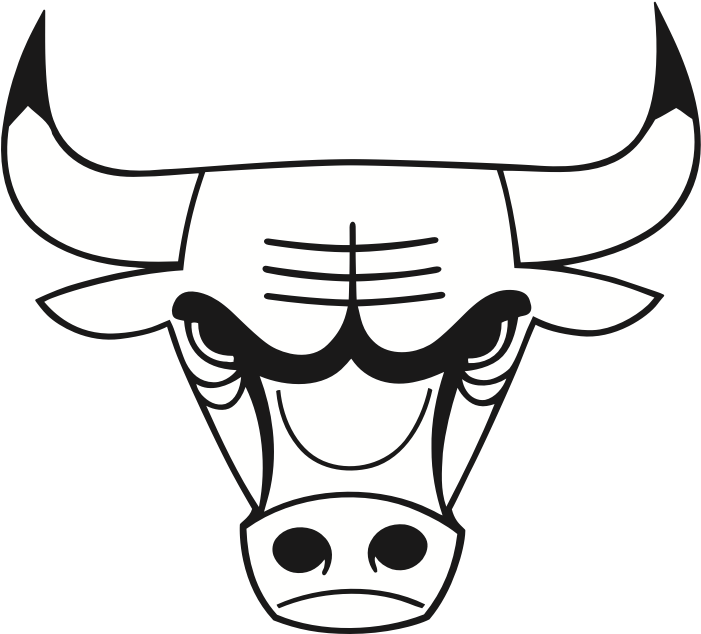 Chicago Bulls Png Clipart (black, white)