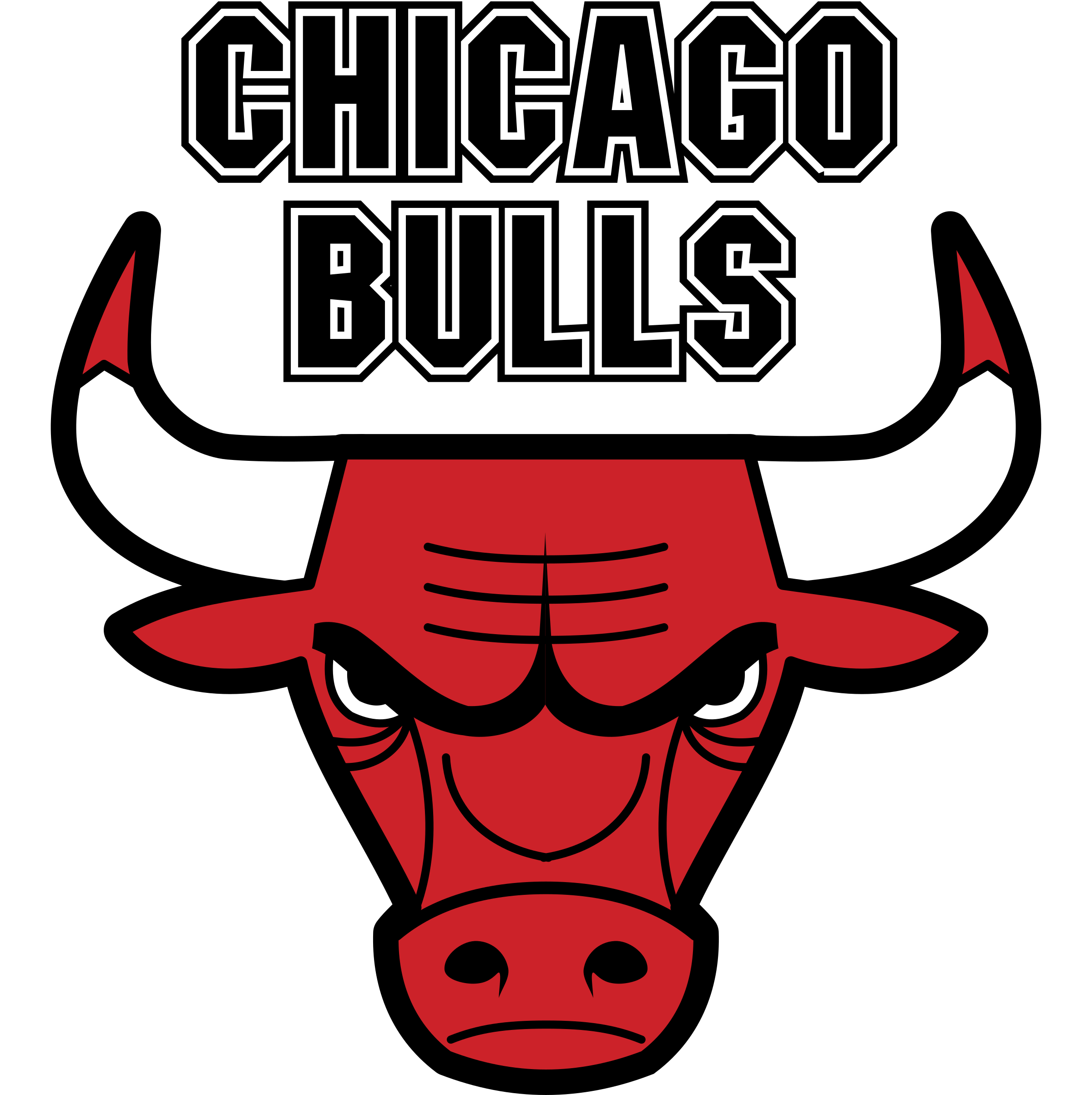 Chicago Bulls Png Isolated Hd (black, white, chocolate, red)