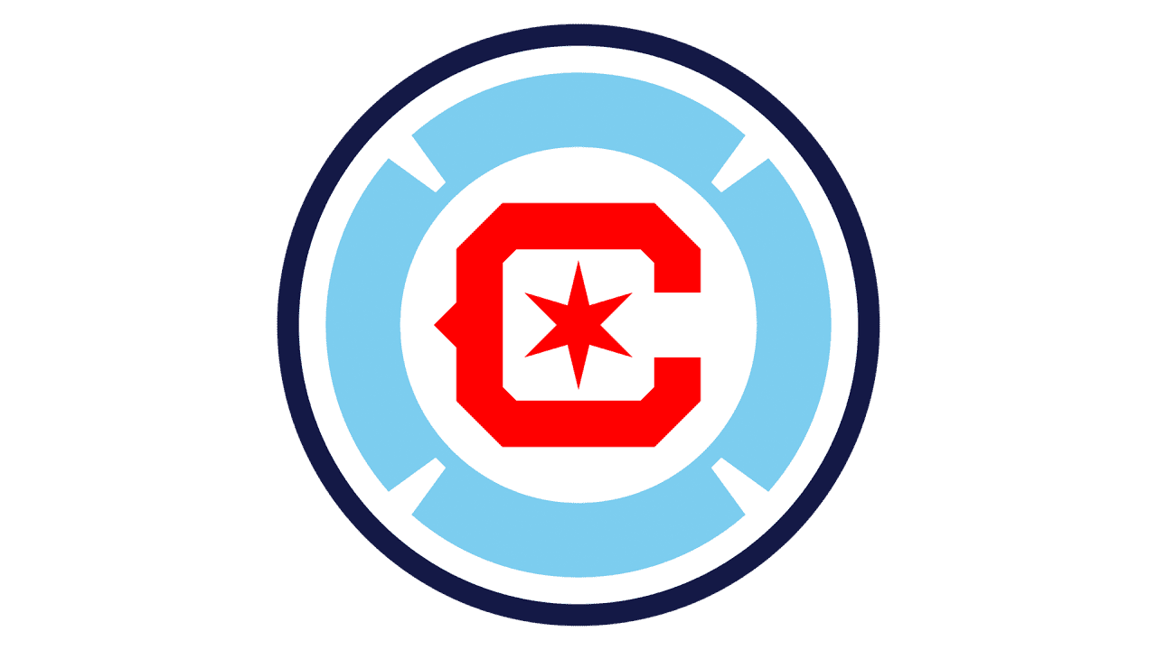 Chicago Fire Fc Png Clipart (white, gray, red, silver)