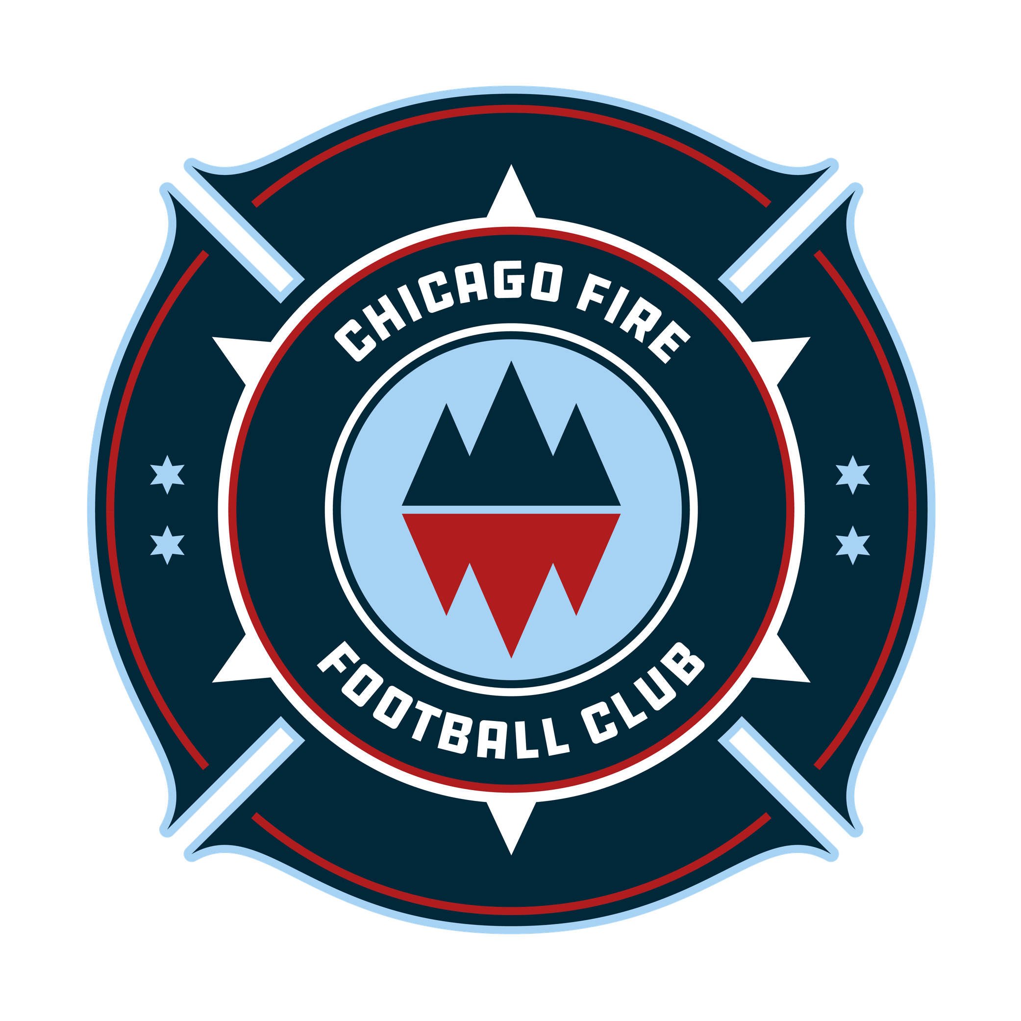 Chicago Fire Fc Png Photo (black, white, maroon, silver)