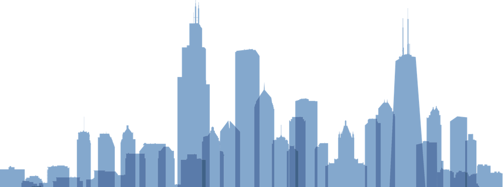 Chicago Png Image (black, gray, silver)