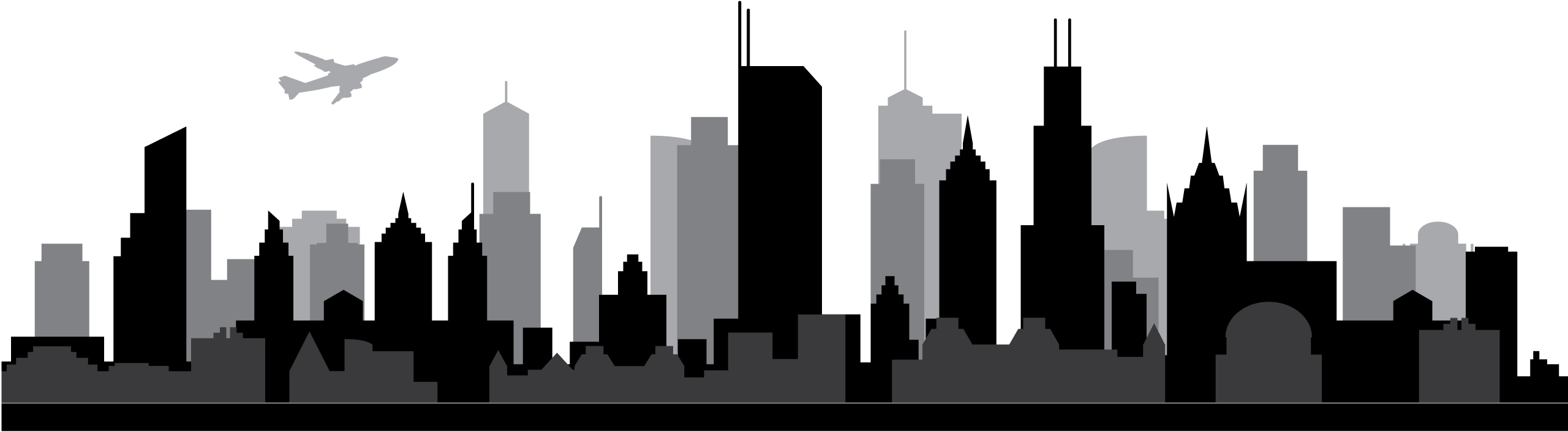 Chicago Png Transparent Image (black, indigo, gray)