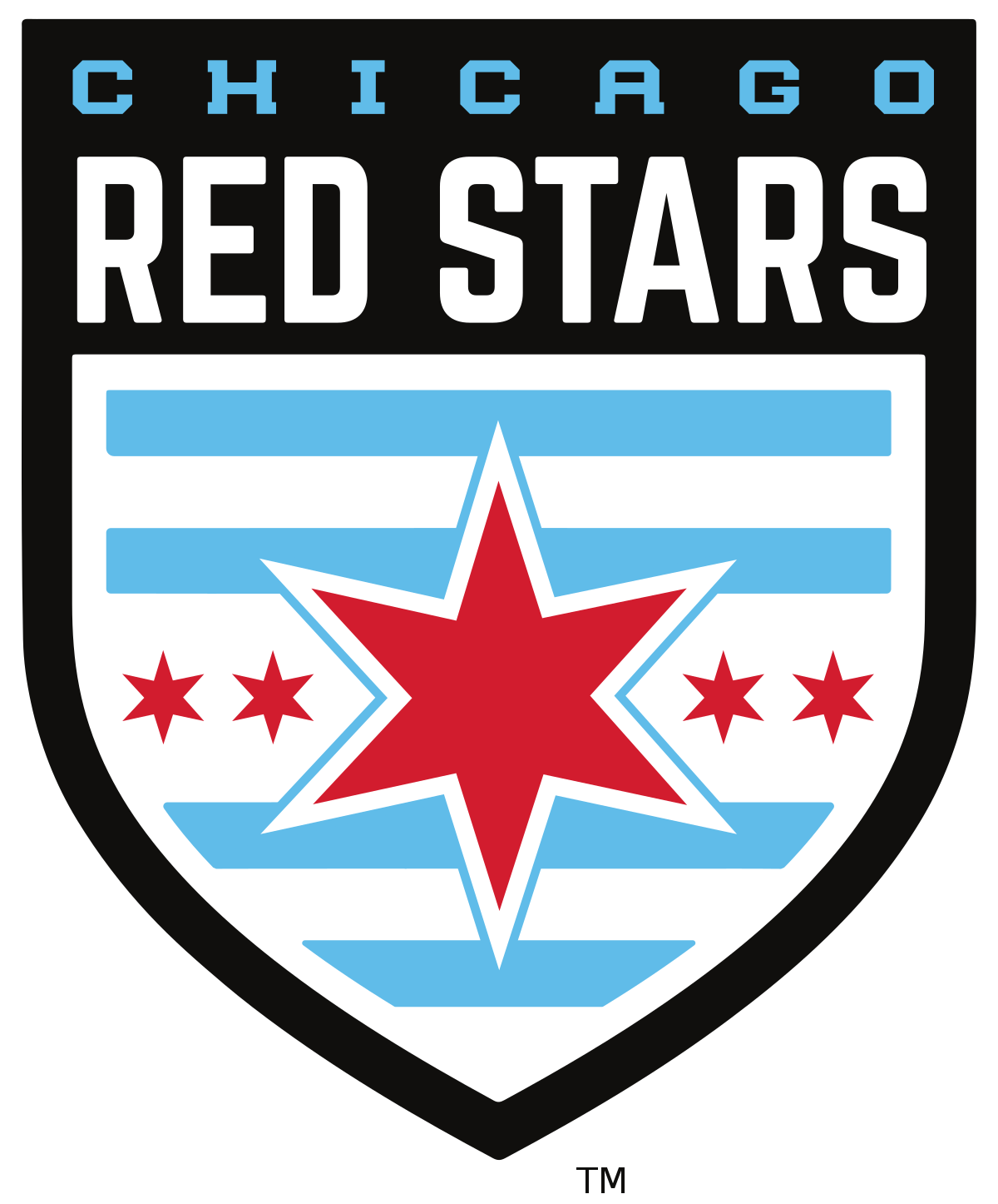 Chicago Red Stars Png (white, red, black, silver)