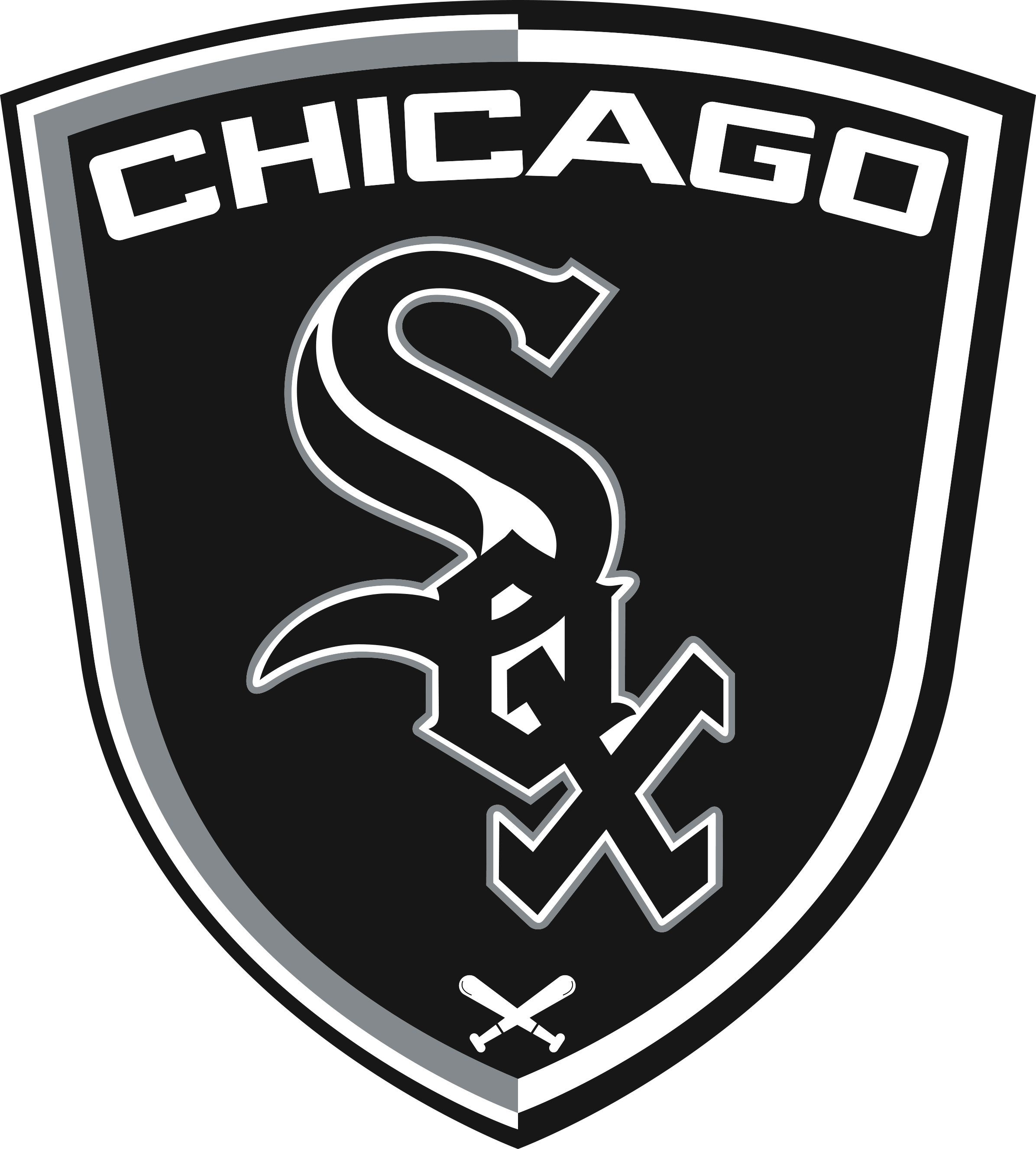 Chicago White Sox Png Hd (black, gray, white)