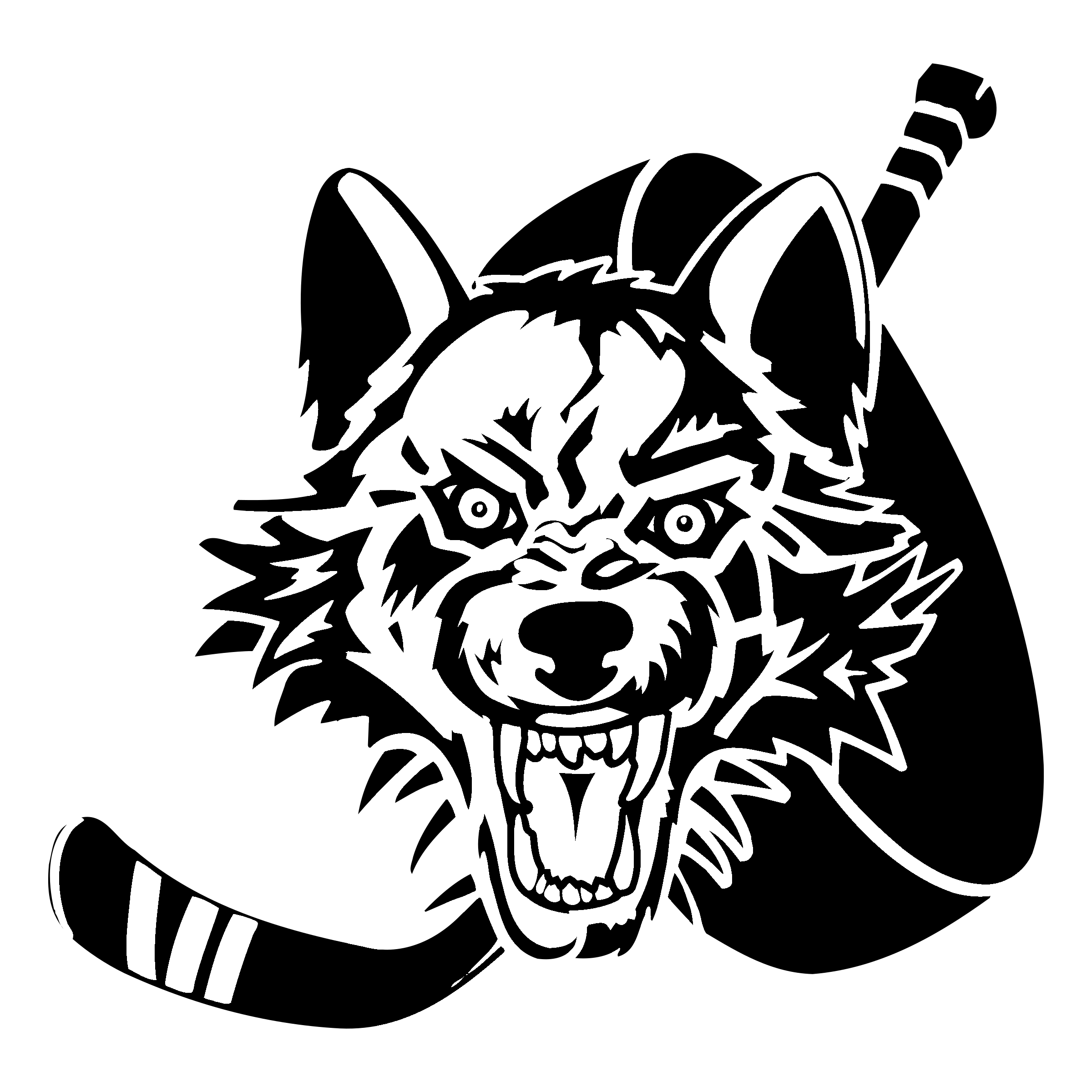 Chicago Wolves Png (black, white)