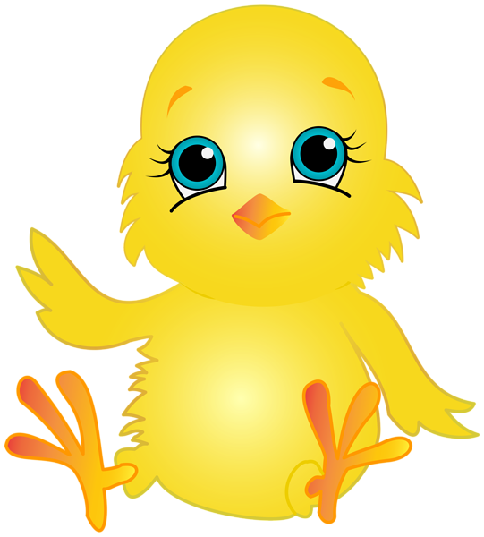 Chick Cartoon Transparent Png (black, gold)