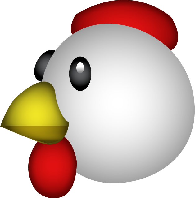 Chick Png Free Download (white, silver, lavender)