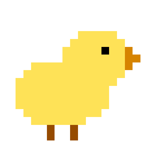 Chick Free Png Icon Download (black, gold)