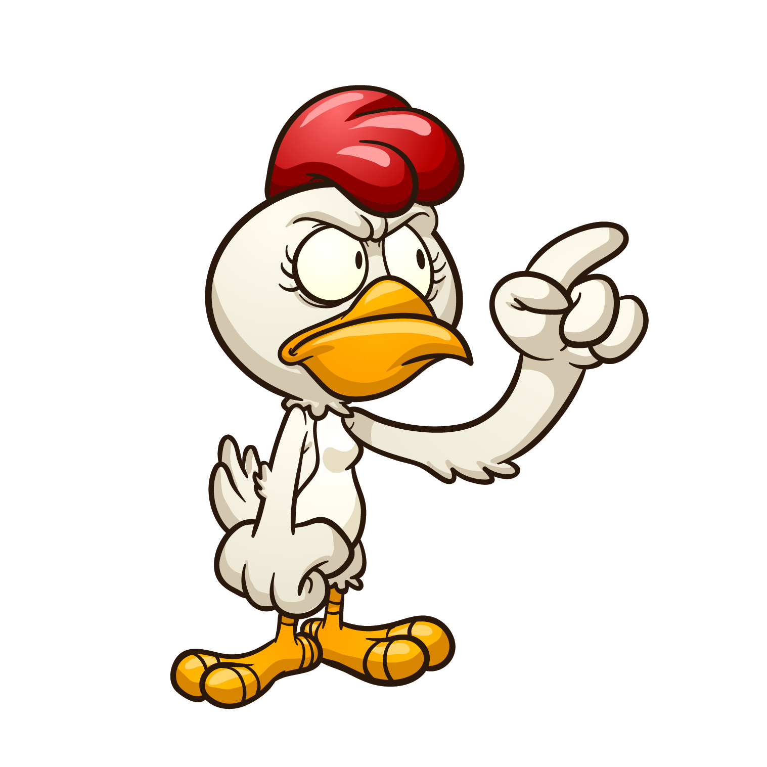 Chicken Cartoon Png Transparent (white, beige, silver)