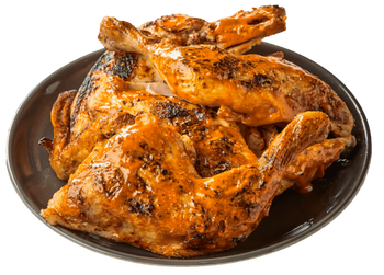 Chicken Grill Transparent Png (black, chocolate)