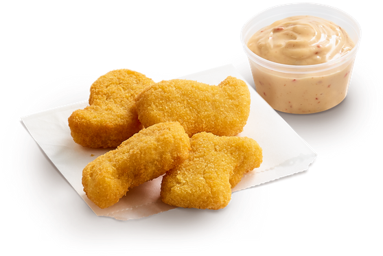 Chicken Nugget Png Hd (black)