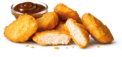 Chicken Nugget Png Isolated File (silver, black, white, gray, lavender)