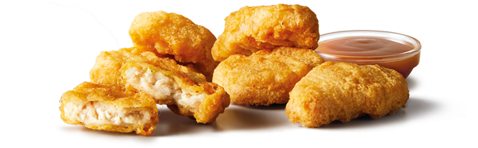 Chicken Nugget Png Transparent (black, beige, salmon)