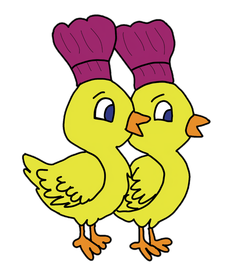 Chicks Png Photo (black, purple, gold)