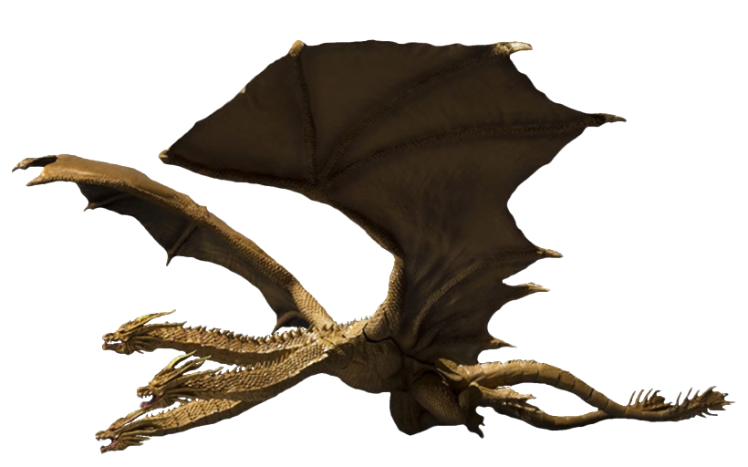 Ghidorah Png Hd (white, black)