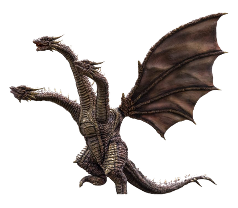 Ghidorah Png Image (black)