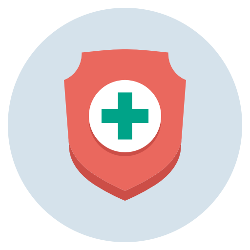 Shield Protection Firewall Insurance Health Medical Security Icon Free Nobackground Png Icon Download (salmon, white, black, lavender, teal)