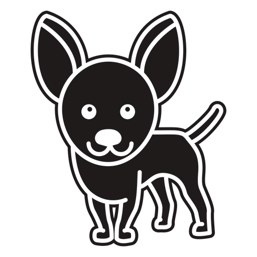 Chihuahua Png Clipart (black)