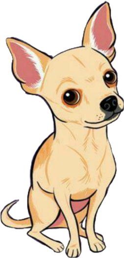 Chihuahua Png Pic (black, pink)