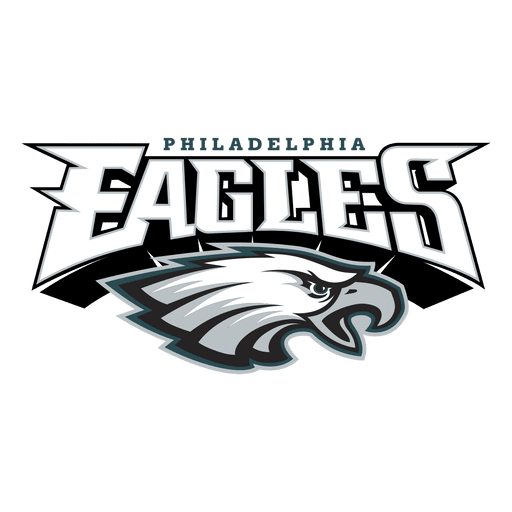 Philadelphia Eagles Png (white, black, silver, green, gray)