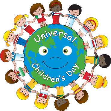 Childrens Day Background Png (black, gray, teal, white)