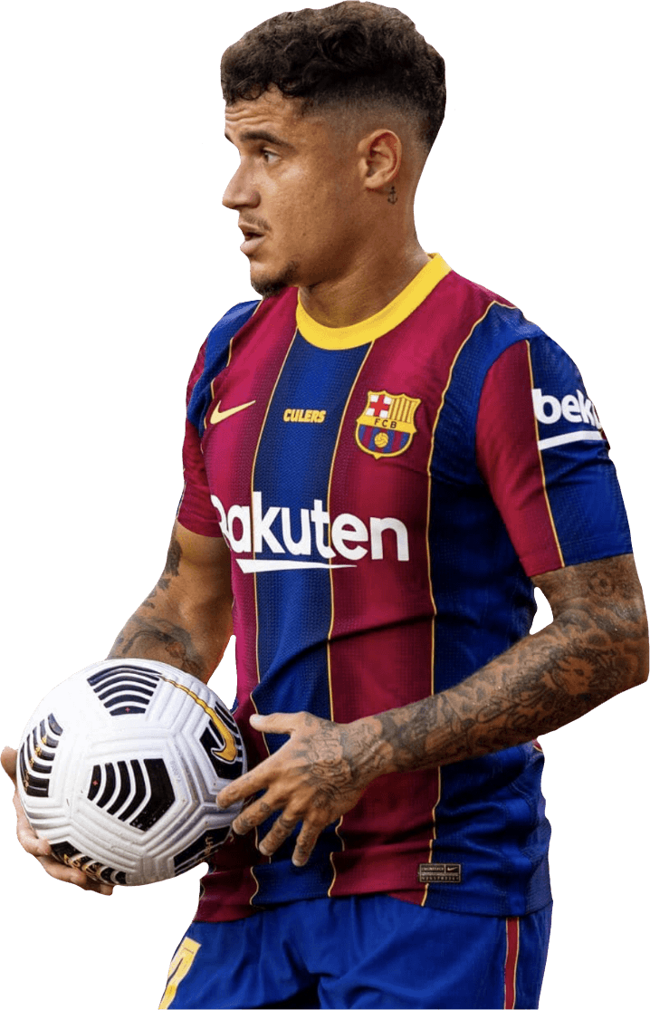 Philippe Coutinho Barcelona Png Image (black, white)