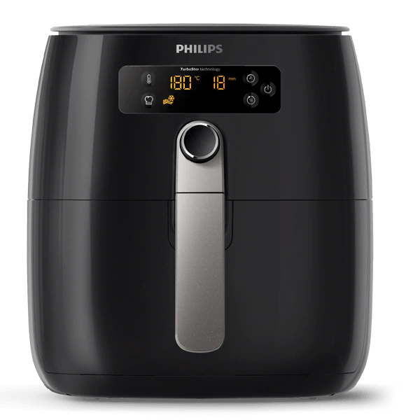 Philips Air Fryer Transparent Png (black)