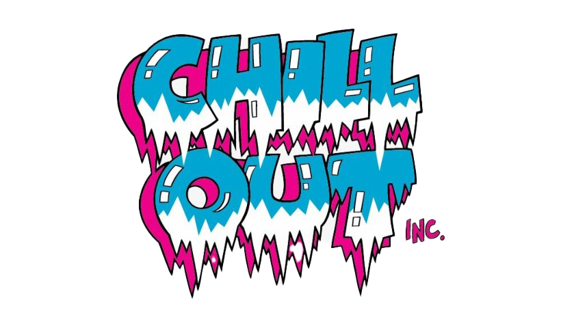 Chill Png Clipart (white, teal)