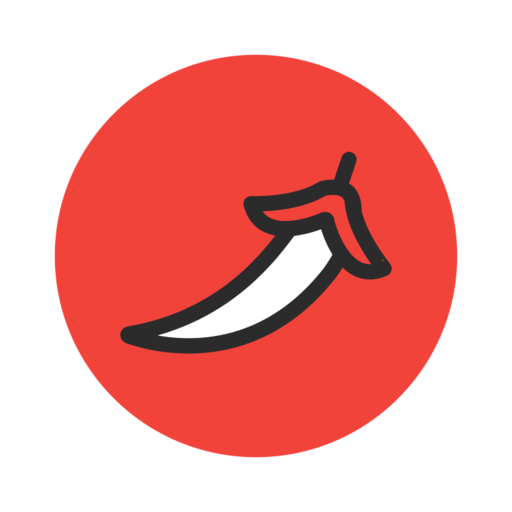 Chilli Food Fruit Free Png Icon (white, black, chocolate)