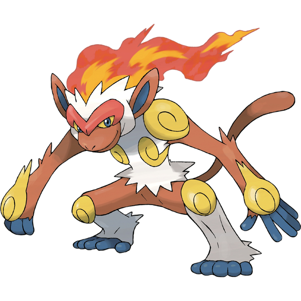 Chimchar Pokemon Png Hd (black, white, salmon)