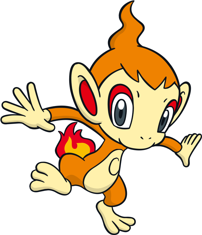 Chimchar Pokemon Png Photos (black, beige, orange)