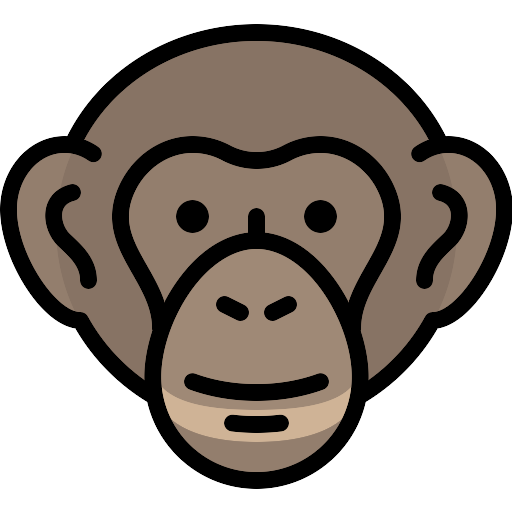 Chimpanzee Png Hd Isolated (black, gray, silver)