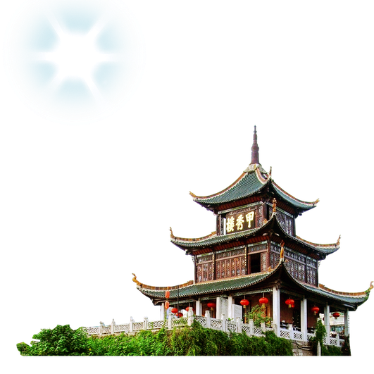 China Transparent Images Png (black, white, lavender)