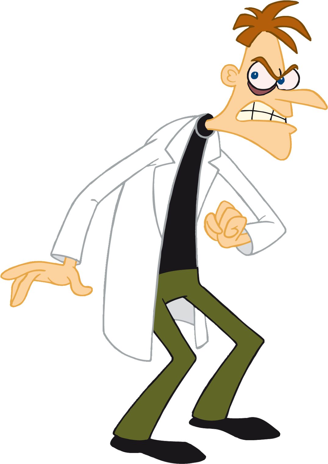 Phineas And Ferb Png Pic (black, pink, white, olive)