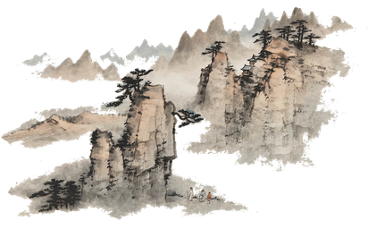 Chinese Art Png Isolated File (black, silver)