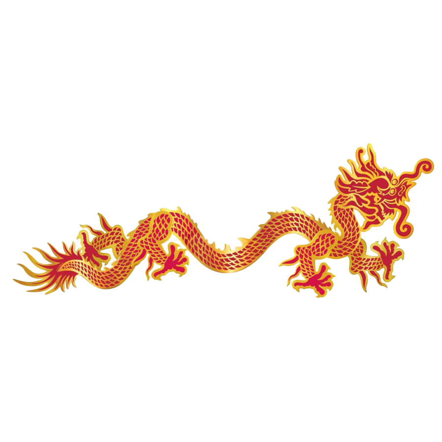 Chinese Dragon Png Hd (white, beige)