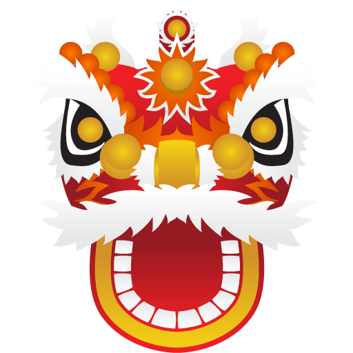 Chinese New Year Dragon Png Clipart (white, gray, maroon, lavender)