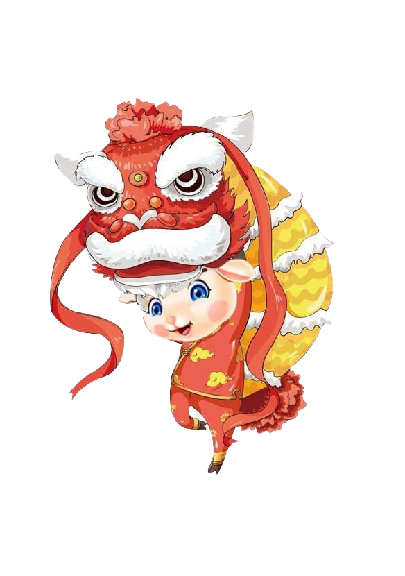 Chinese New Year Dragon Png Hd (white)