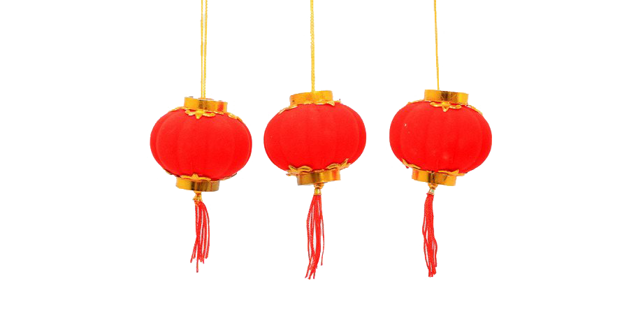 Chinese New Year Lantern Download Png Image (white, red)