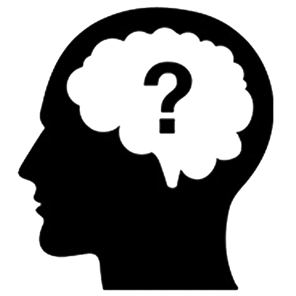 Think Png Images (black, gray)