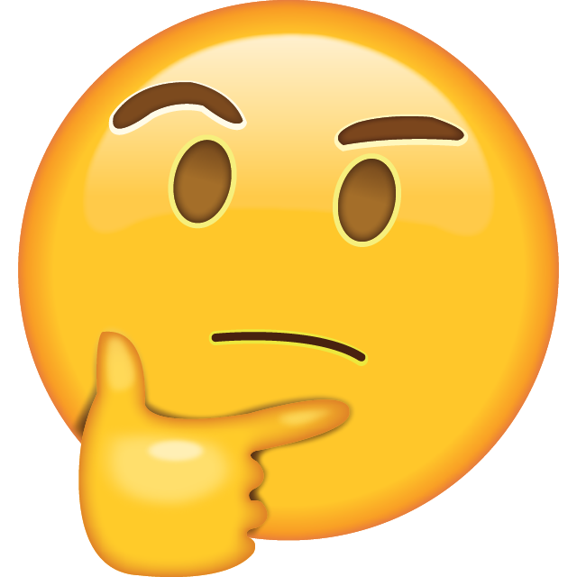 Thinking Emoji Png Pic (chocolate, black, salmon, gold)