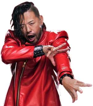 Shinsuke Nakamura Png File (black, white)