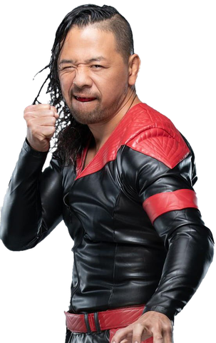 Shinsuke Nakamura Png Isolated Image (black)