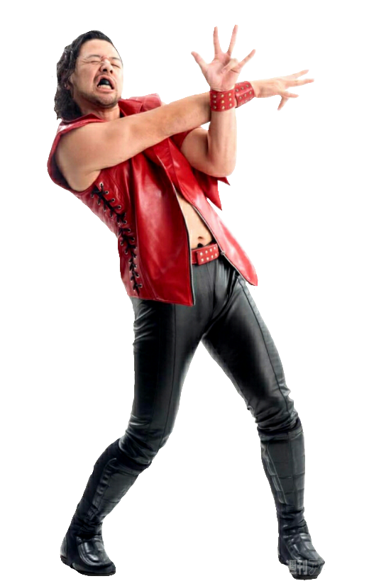 Shinsuke Nakamura Png Transparent (black)