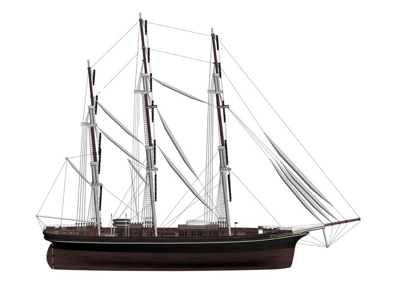 Ship Png Picture (black)